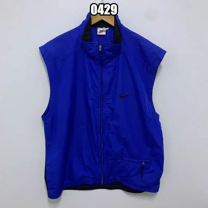 [BUNJANG] Nike Old School Windbreaker Vest XL / XL 나이키 올드스쿨 바람막이 조끼