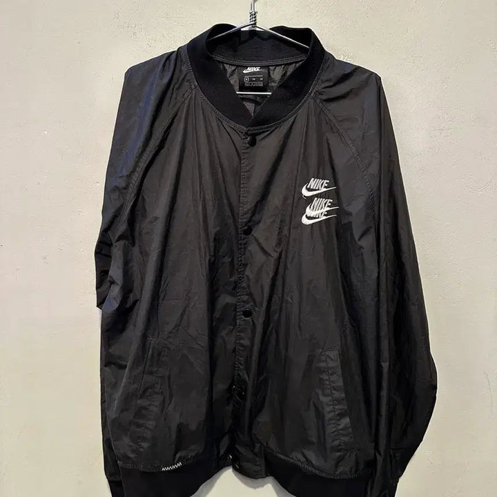 [BUNJANG] Nike Swoosh Authentic Blouson Jacket / 나이키 스우시 정품 블루종자켓