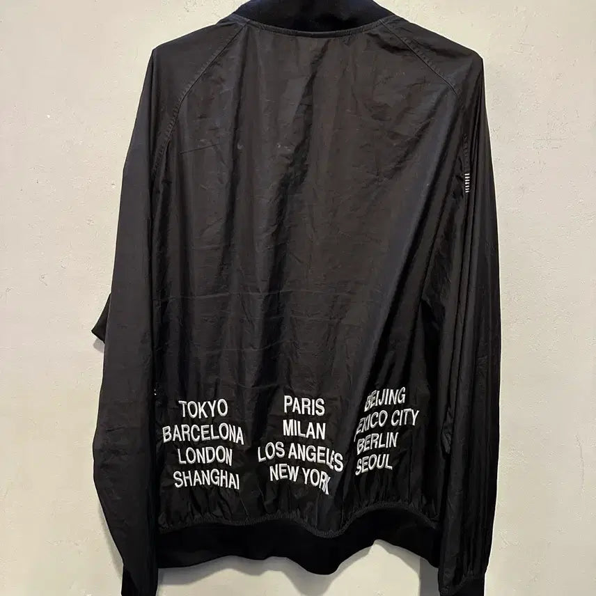 [BUNJANG] Nike Swoosh Authentic Blouson Jacket / 나이키 스우시 정품 블루종자켓