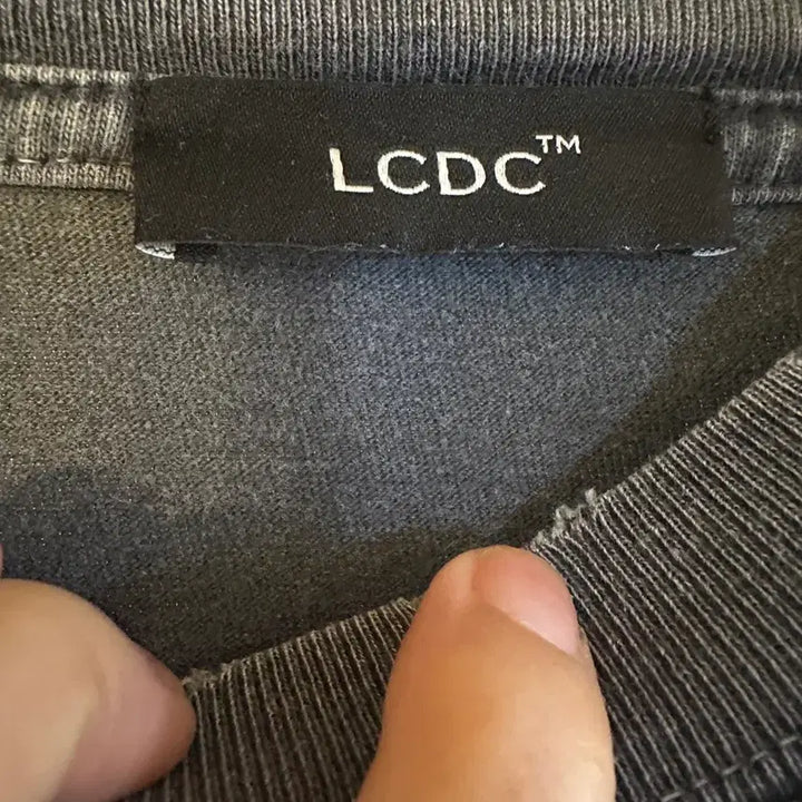 [BUNJANG] LCDC 25SS Distressed Custom T-Shirt / LCDC 25SS 디스트로이드 커스터마이징 티셔츠 (F)