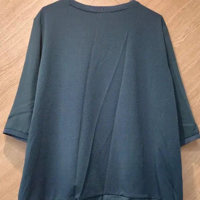 [BUNJANG] O.A.R Pattern Short-Sleeve Blouse / 패턴 반팔 블라우스