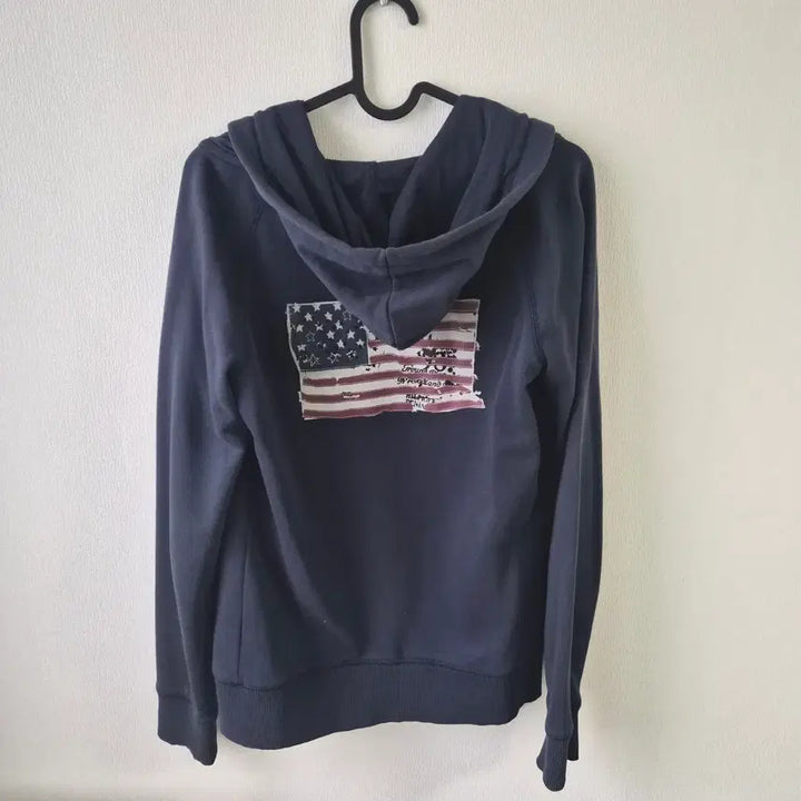 [BUNJANG] Tommy Hilfiger Navy Hoodie Zip-Up M / 타미힐피거 네이비 후드집업