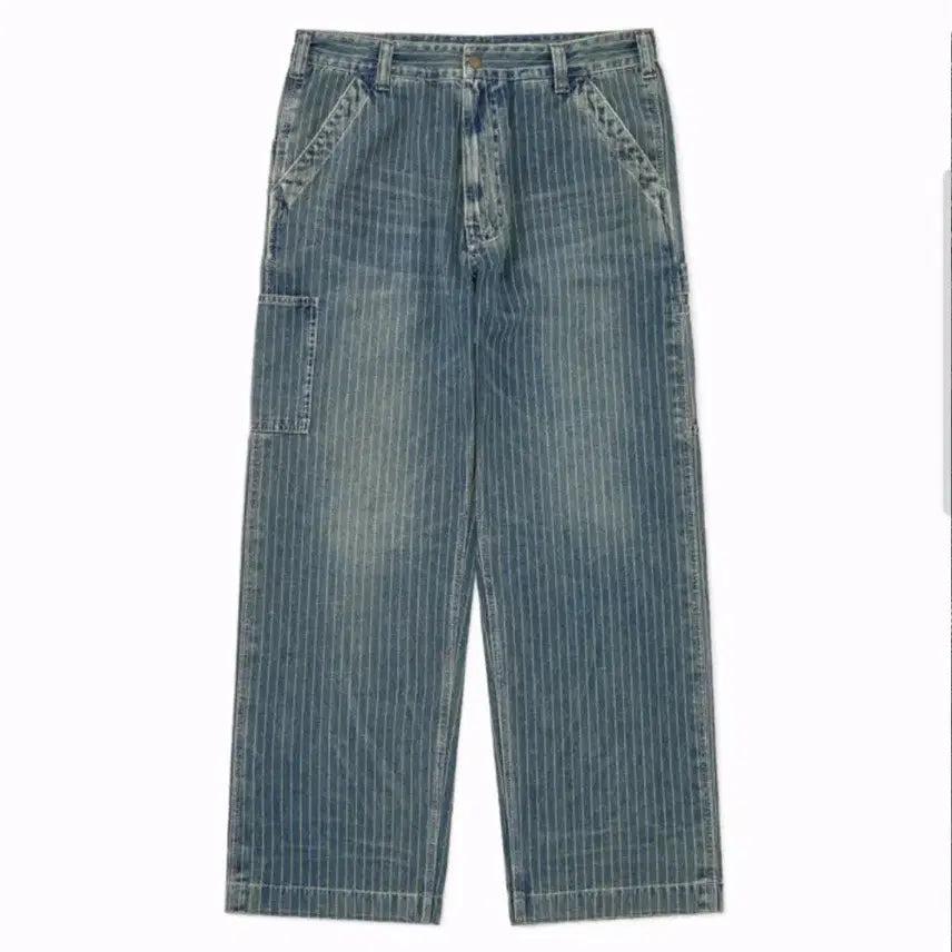 [BUNJANG] Carharrt WIP WABASH Carpenter Pants (S) / 카키스 셀비지 로거 팬츠 와바시 (S)