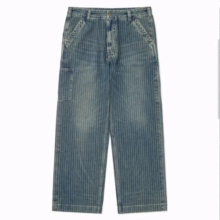 [BUNJANG] Carharrt WIP WABASH Carpenter Pants (S) / 카키스 셀비지 로거 팬츠 와바시 (S)
