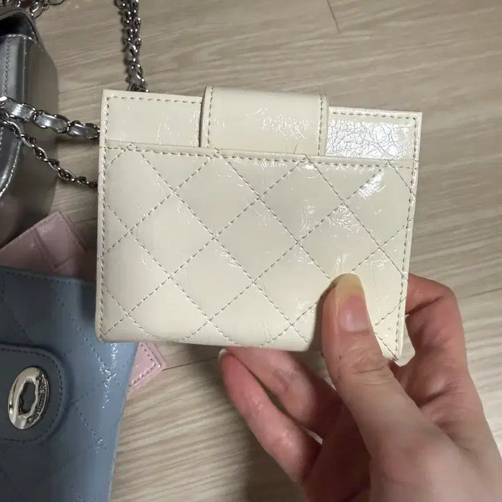 [BUNJANG] Cardinal Red Ivory Card Holder / 카디널레드 지갑 아이보리