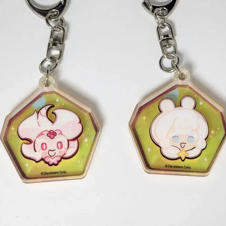 [BUNJANG] Cookie Run Kingdom Soulstone Keychain Snapdragon, Cream Puff, Yam / 쿠키런 킹덤 영혼석 키링 스냅드래곤 생크림 담비