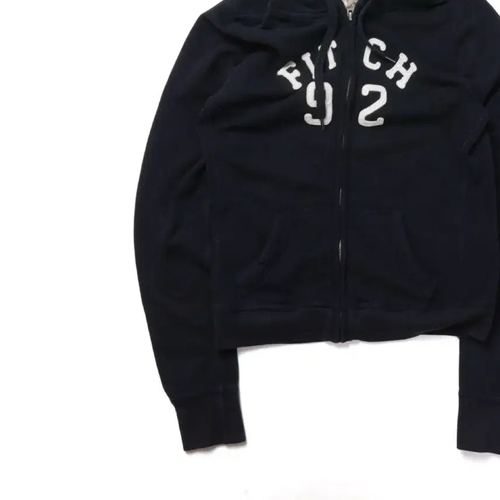 [BUNJANG] Abercrombie Logo Hood Zip Up Hoodie / 아베크롬비 Abercrombie Logo Hood Zip Up