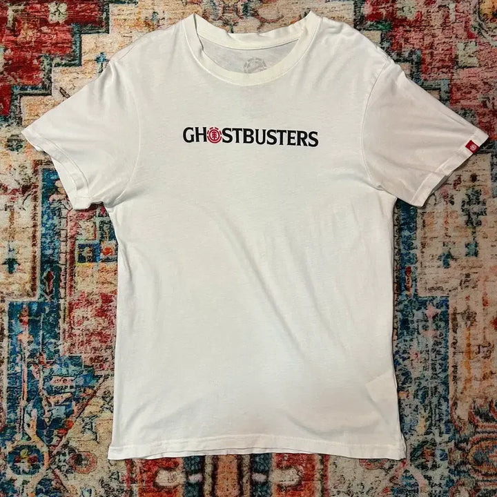 [BUNJANG] Element x Ghostbusters Collaboration T-Shirt / [M] 엘리먼트 고스트버스터즈 반팔