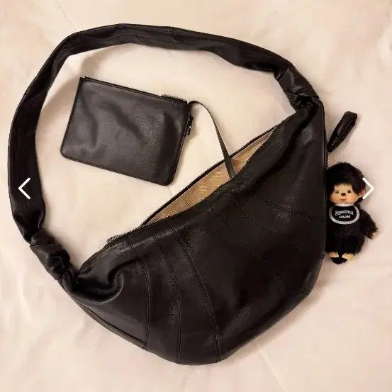 [BUNJANG] Pamiavec Lambskin Leather Crossbody Bag / 파미아베크 양가죽가방 팔아요