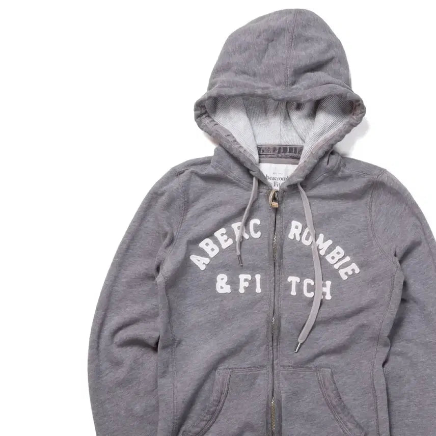 [BUNJANG] Abercrombie Logo Hood Zip Up / 아베크롬비 Abercrombie Logo Hood Zip Up