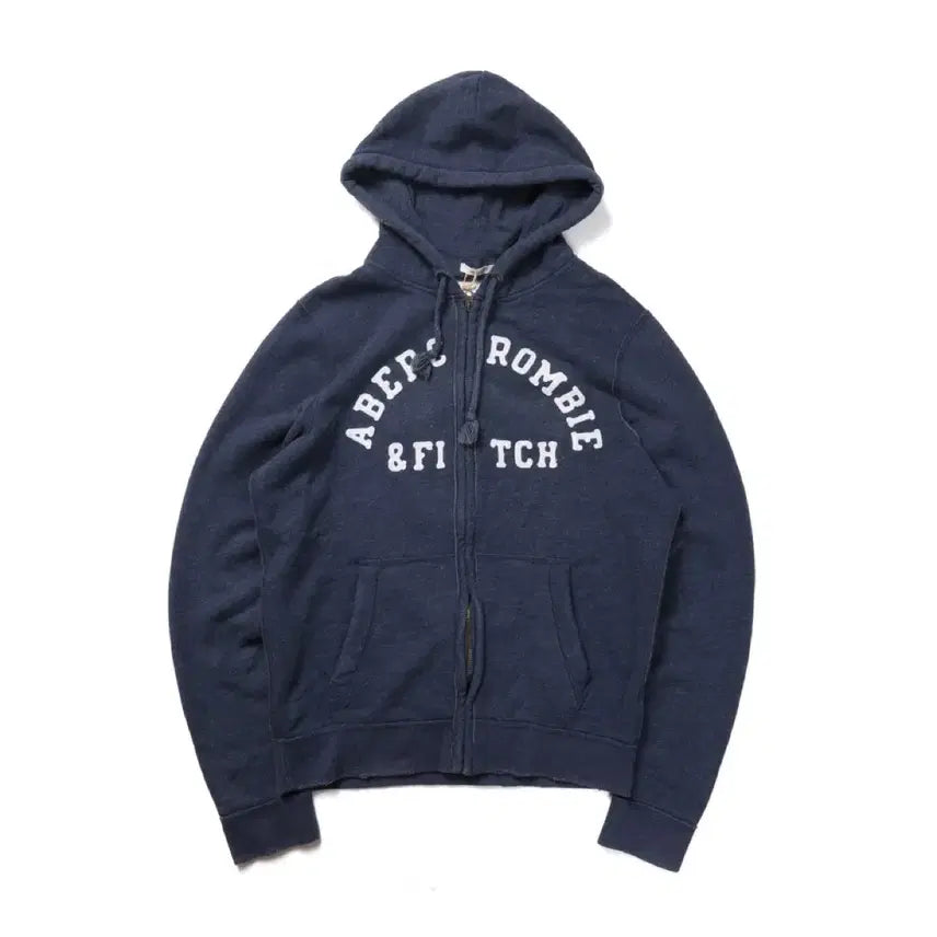 [BUNJANG] Abercrombie Logo Zip-Up Hoodie / 아베크롬비 Abercrombie Logo Hood Zip Up