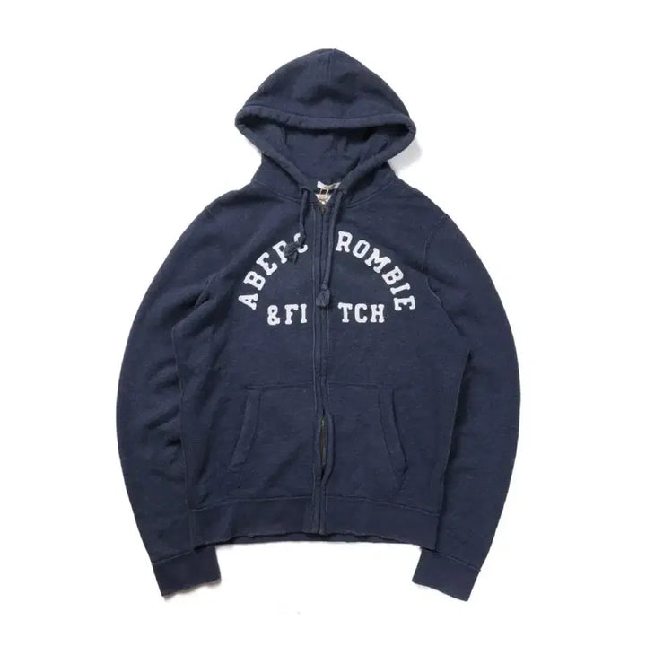 [BUNJANG] Abercrombie Logo Zip-Up Hoodie / 아베크롬비 Abercrombie Logo Hood Zip Up