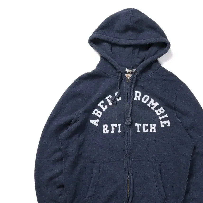 [BUNJANG] Abercrombie Logo Zip-Up Hoodie / 아베크롬비 Abercrombie Logo Hood Zip Up