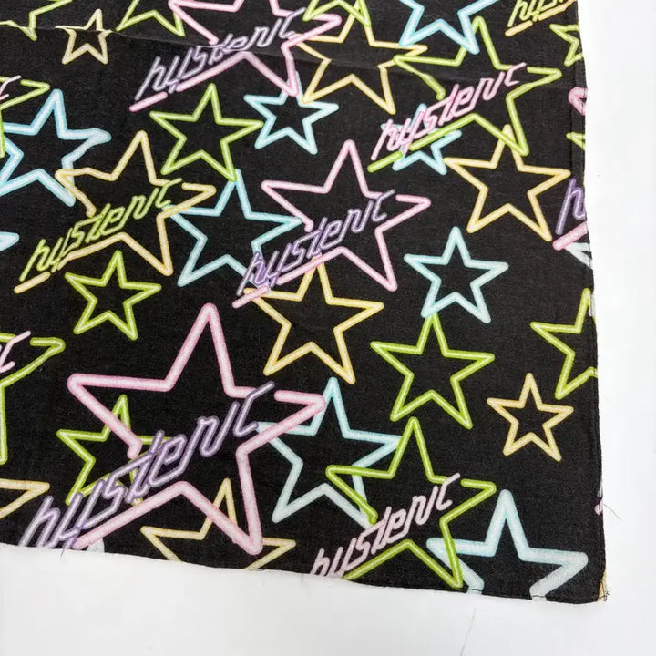 [BUNJANG] Hysteric Glamour Star Pattern Scarf Bandana Handkerchief / 히스테릭글래머 별 패턴 스카프 반다나 손수건