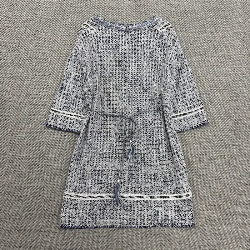 [BUNJANG] SJSJ Tweed Dress V3387 / sjsj 트위드 원피스 v3387