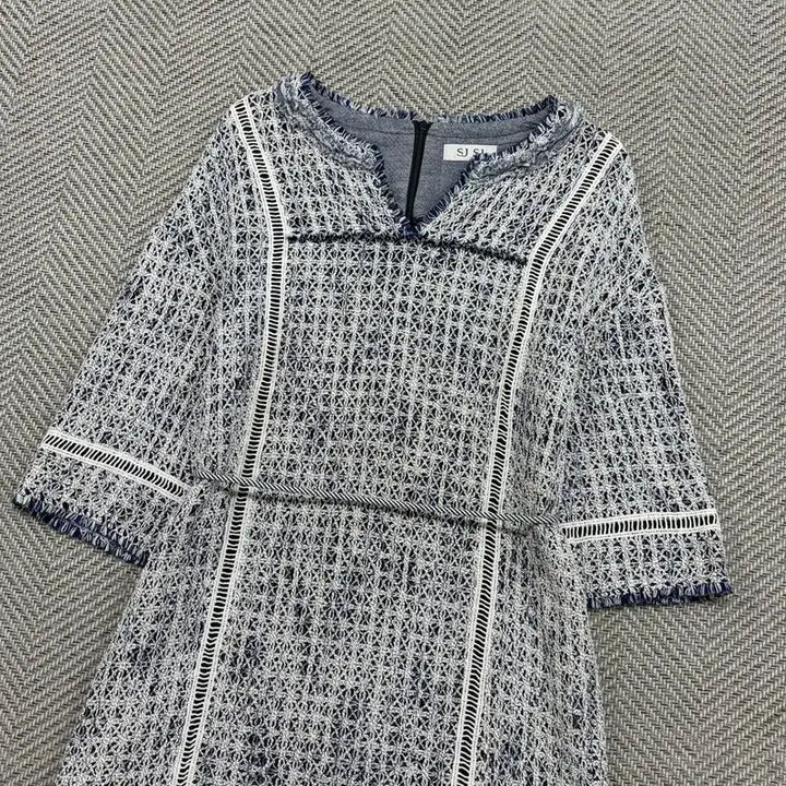 [BUNJANG] SJSJ Tweed Dress V3387 / sjsj 트위드 원피스 v3387