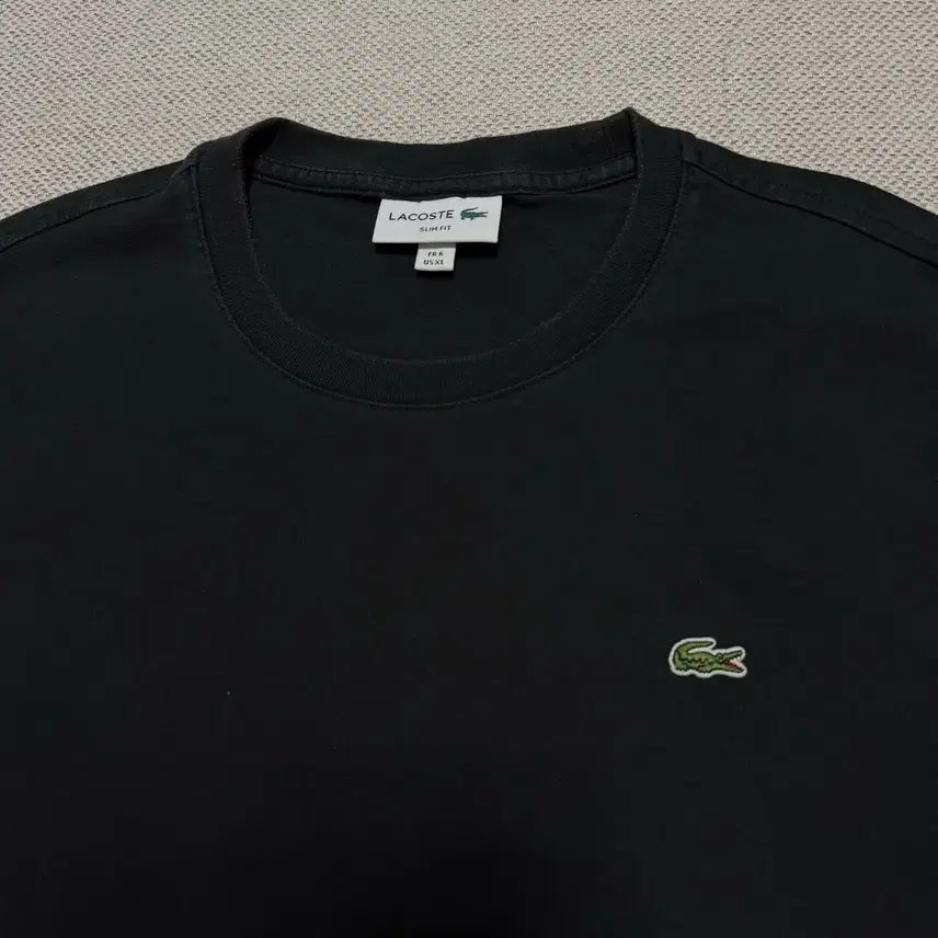 [BUNJANG] Lacoste Slim Fit Short Sleeve T-Shirt / 라코스테 슬림핏 반팔