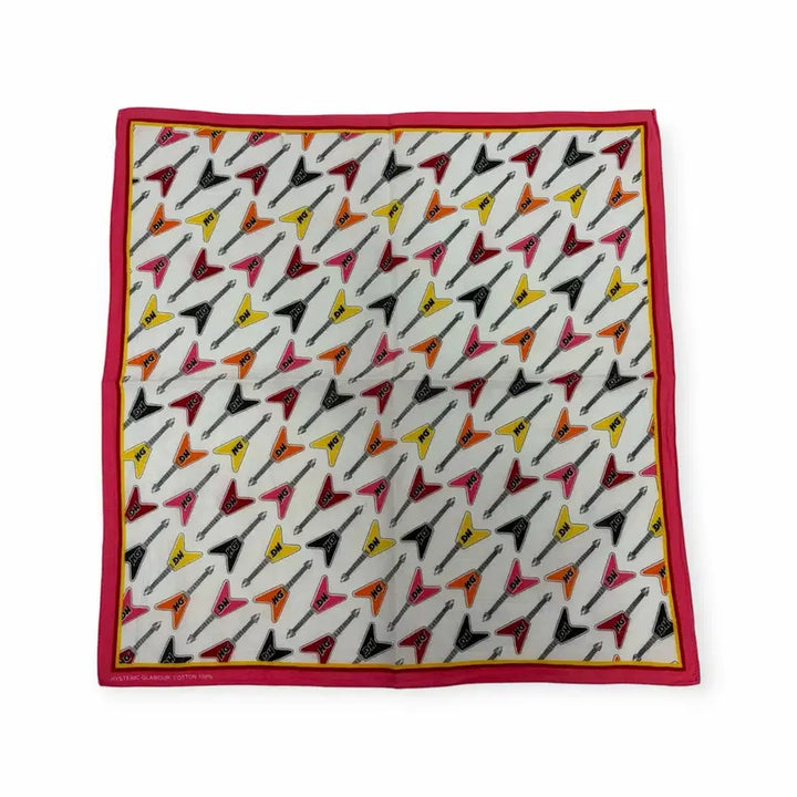 [BUNJANG] Hysteric Glamour Bandana Scarf Handkerchief / 히스테릭글래머 기타 스카프 손수건 반다나