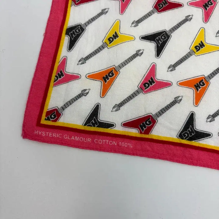 [BUNJANG] Hysteric Glamour Bandana Scarf Handkerchief / 히스테릭글래머 기타 스카프 손수건 반다나