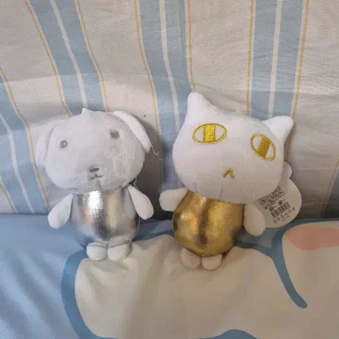 [BUNJANG] Munginyangyi Gold &amp; Silver Keyring / 가나디 금은키링 새상품
