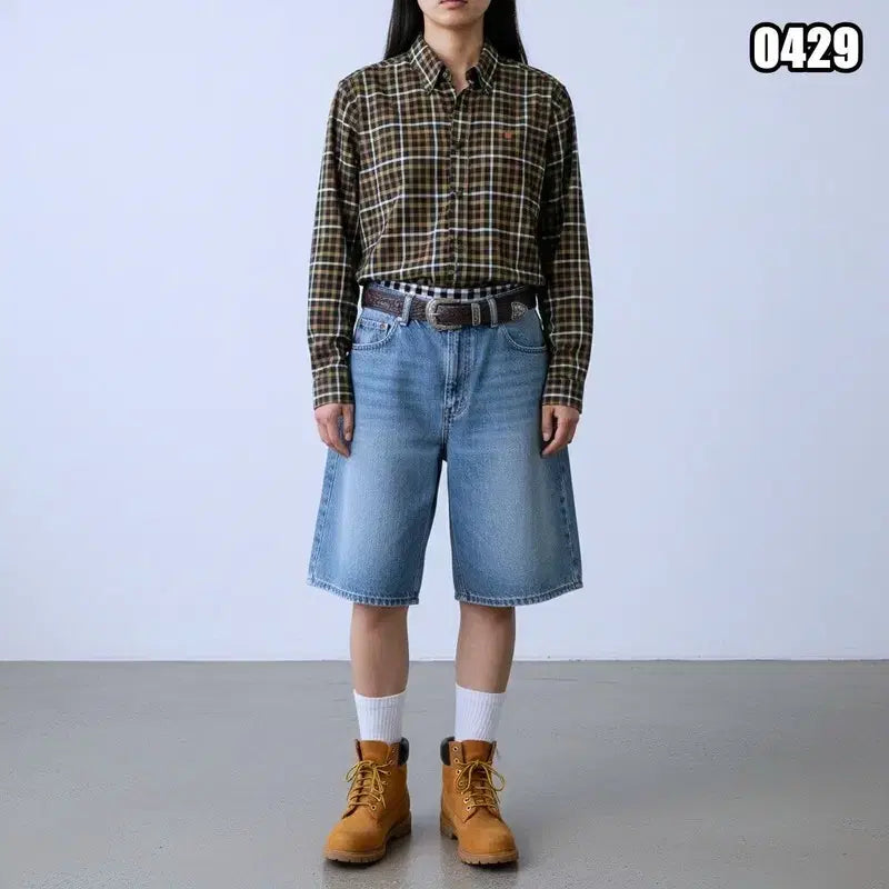[BUNJANG] Daks Check Shirt / L 닥스 체크 셔츠 남방