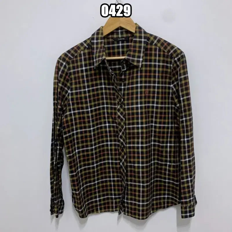 [BUNJANG] Daks Check Shirt / L 닥스 체크 셔츠 남방