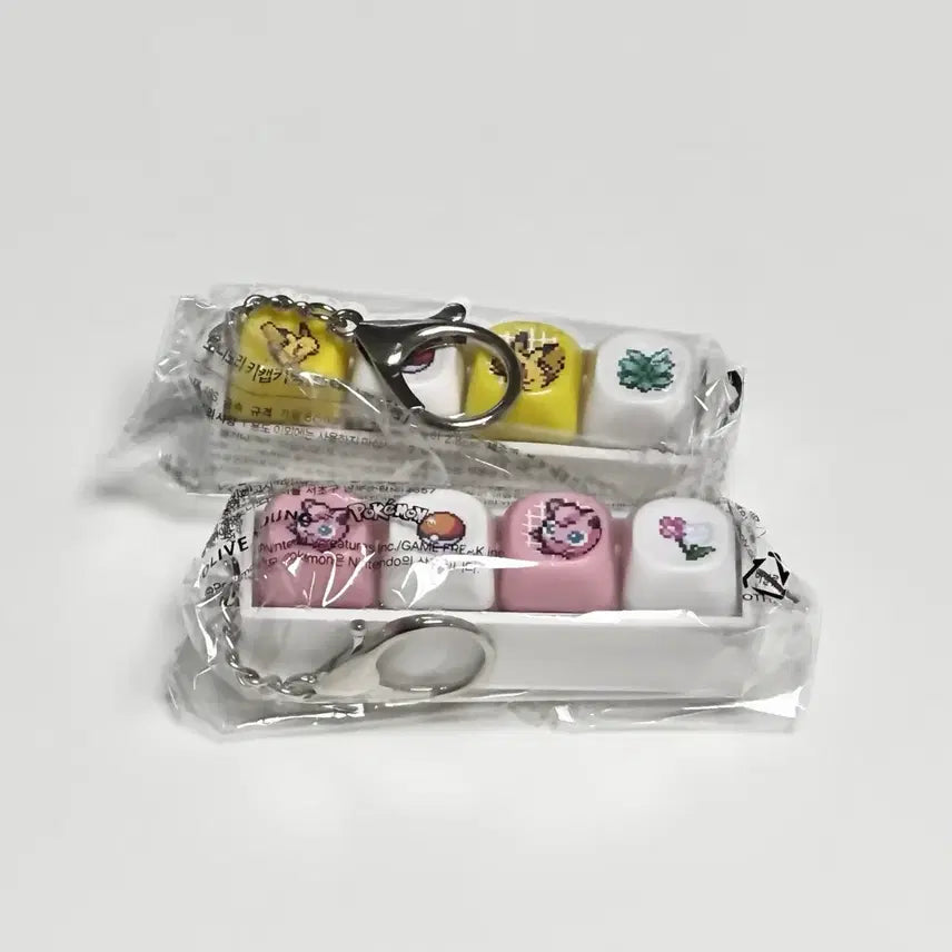 [BUNJANG] Tonymoly Pokemon Shocking Lip Tint Pikach Keycap Keychain / 토니모리 쇼킹립틴트 포켓몬 키캡 키링 피카츄
