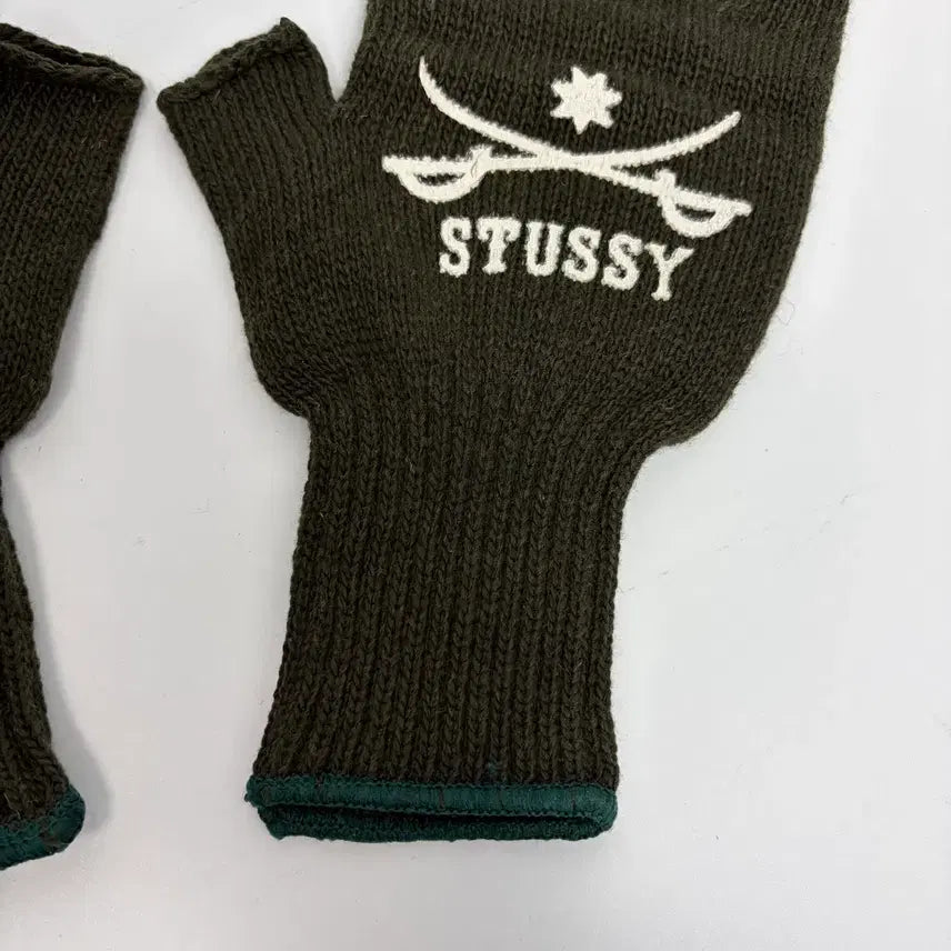 [BUNJANG] Stussy Fingerless Gloves/Warmers / 데드스탁 스투시 핑거리스 장갑 워머