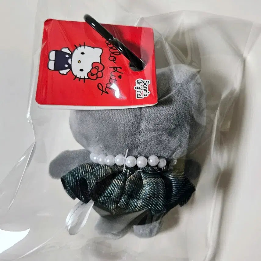 [SOLD OUT] 헬로키티 인형 키링 그레이 새상품