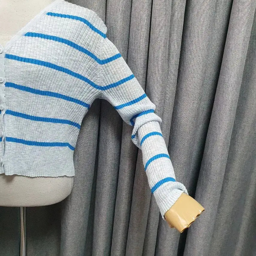 [BUNJANG] Posle Blue Cardigan / 포슬 블루 가디건