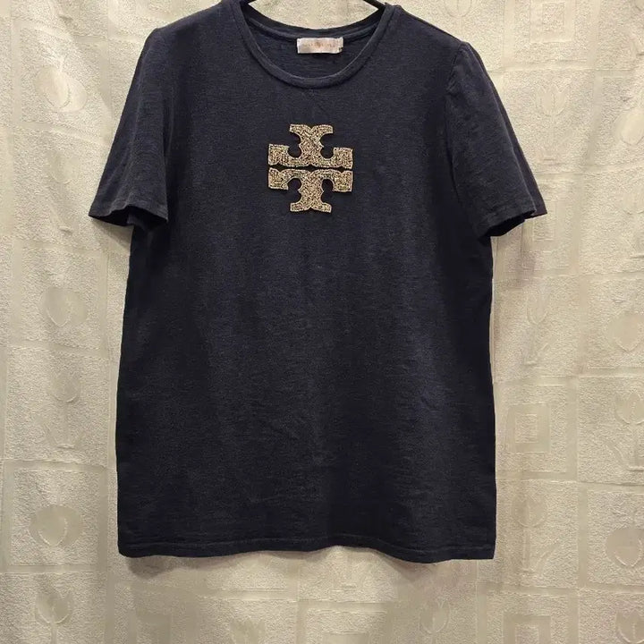 [BUNJANG] Tory Burch Logo Short-Sleeve T-Shirt Size S / 토리버치 로고 반팔티 티셔츠 S