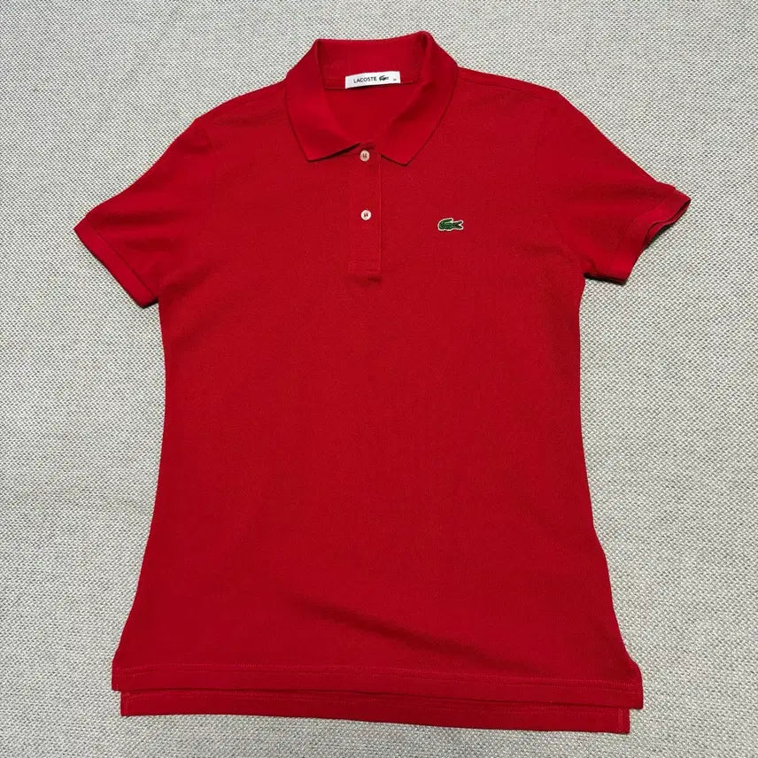 [BUNJANG] Lacoste Short Sleeve Polo Shirt / 라코스테 반팔 카라티