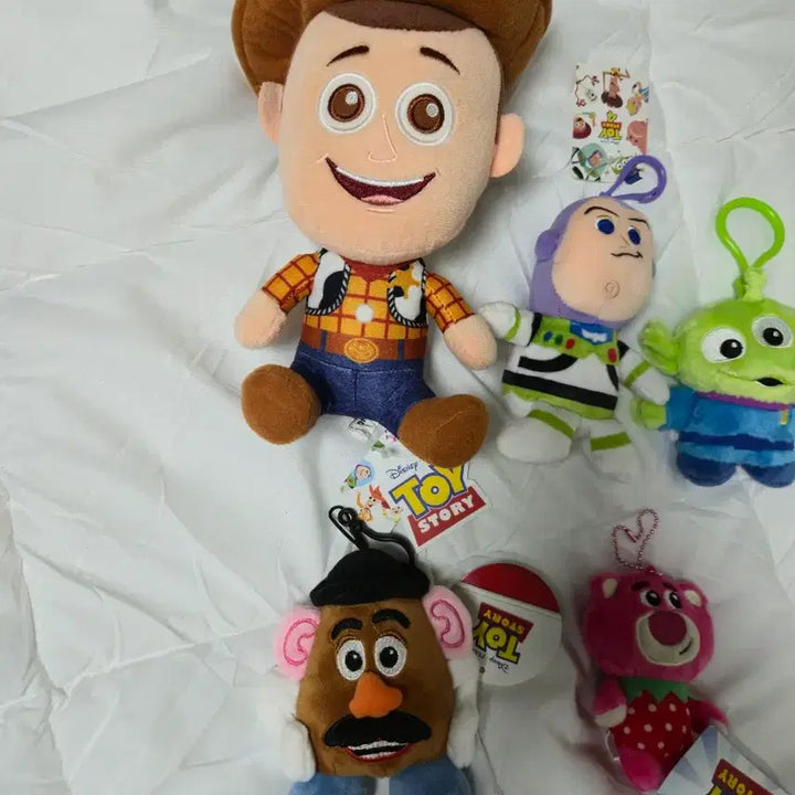 [BUNJANG] Toy Story Woody Keychain Lotso Doll / 버즈 키링 우디 열쇠고리 장난감 인형 토이스토리 랏소