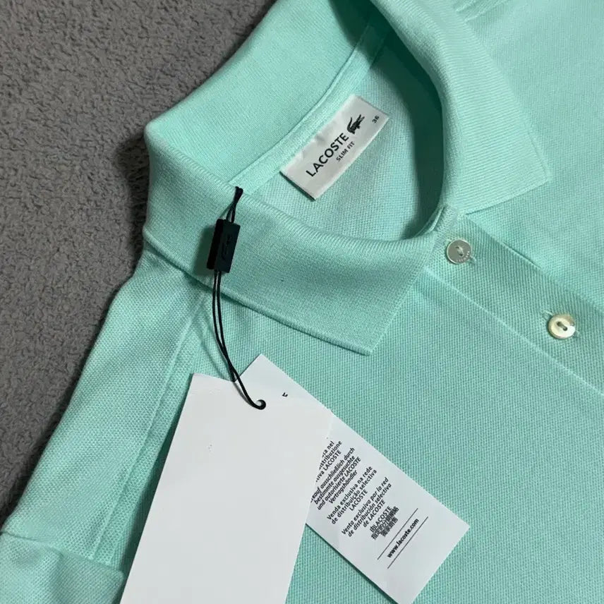 [BUNJANG] Lacoste Mint PK Collar Polo T-shirt / 새제품 라코스테 민트 pk 카라 폴로티 / 헤지스 타미 빈폴