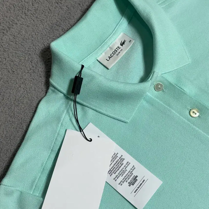 [BUNJANG] Lacoste Mint PK Collar Polo T-shirt / 새제품 라코스테 민트 pk 카라 폴로티 / 헤지스 타미 빈폴