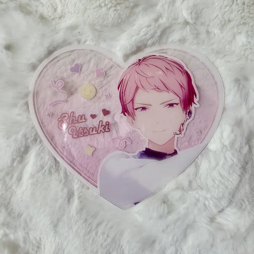 [BUNJANG] Ensemble Stars! 8th Anniversary Heart Clear Card Itsuki Shu Valkyrie Picuria Acrylic / 앙스타 8주년 하트 클리어 카드 이츠키 슈 발키리 피쿠리아 아크릴
