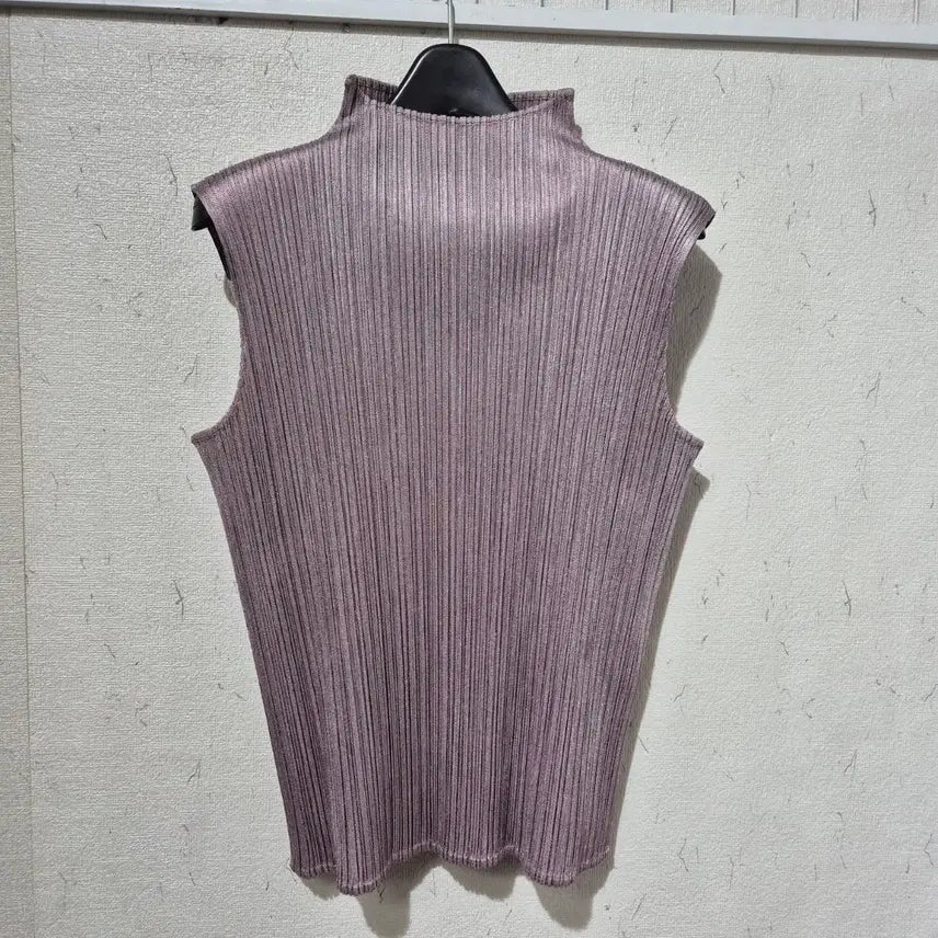 [SOLD OUT] 플리츠플리즈 퍼플 플리츠 가디건 +티