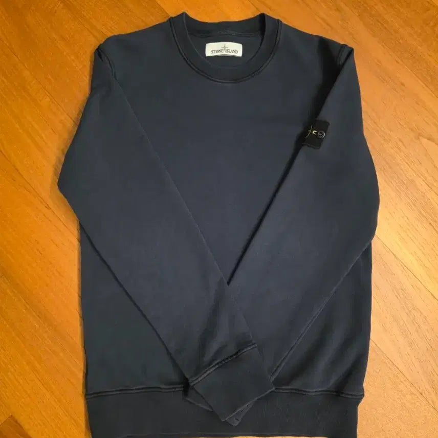 [BUNJANG] Stone Island 20SS Sweatshirt Dark Navy M / 스톤아일랜드 20ss 맨투맨 다크네이비 M