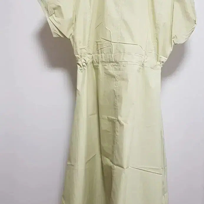 [BUNJANG] Green Belted Long Dress (New) / 연그린 벨트 원피스 새상품
