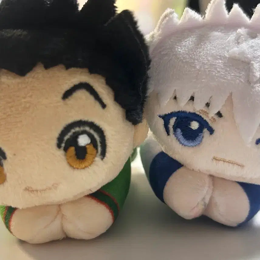 [BUNJANG] Hunter x Hunter Gon &amp; Killua Hug Character Plush / 헌터헌터 곤 키르아 허그캬라