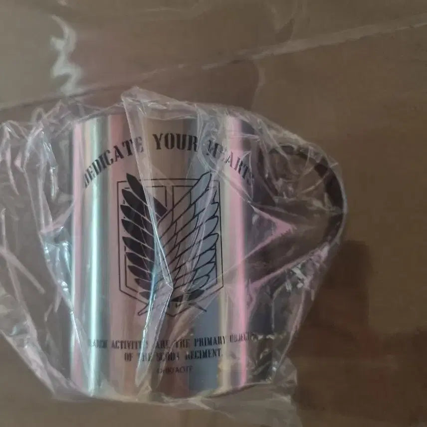 [BUNJANG] Attack on Titan Survey Corps Stainless Steel Mug / 진격의 거인 조사병단 머그컵
