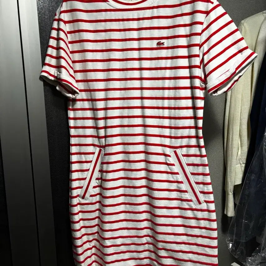 [BUNJANG] Lacoste Striped Dress Size 55 / 라코스테 스트라이프 원피스 36