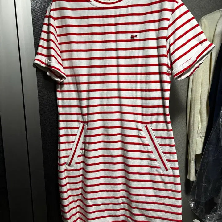 [BUNJANG] Lacoste Striped Dress Size 55 / 라코스테 스트라이프 원피스 36