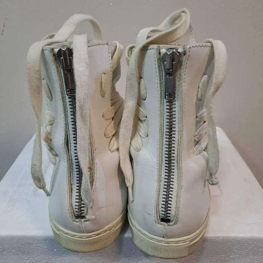 [BUNJANG] Kris Van Assche High-Top Sneakers / 크리스 반 아쉐 끈칭칭 하이탑 스니커즈