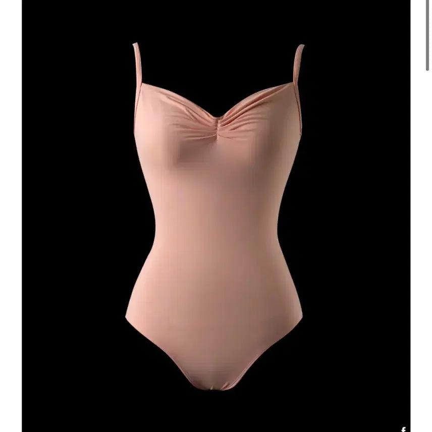 [SOLD OUT] (가격내림) 레브당스 아델 스윗하트 레오타드 피치 M