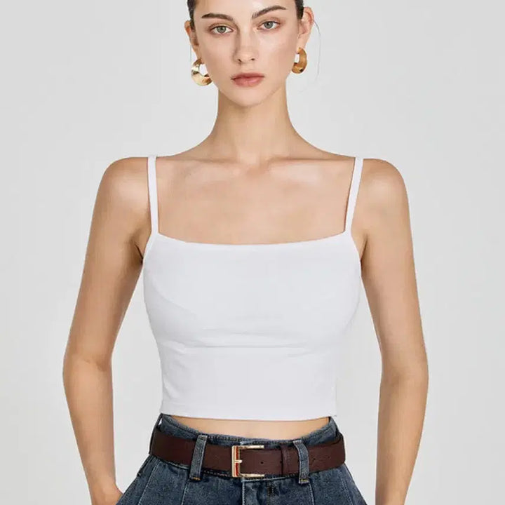 [BUNJANG] MoonT Day Inner Cap Bra Top / 문트 데이 이너캡 브라탑