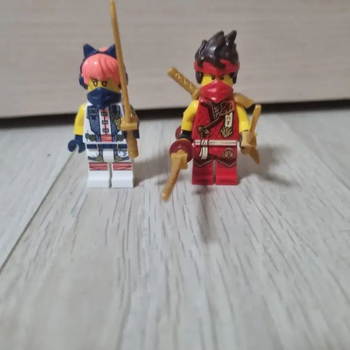 [BUNJANG] LEGO Ninjago Sora &amp; Kai Minifigure Bundle Set / 레고 닌자고 소라,카이 일괄