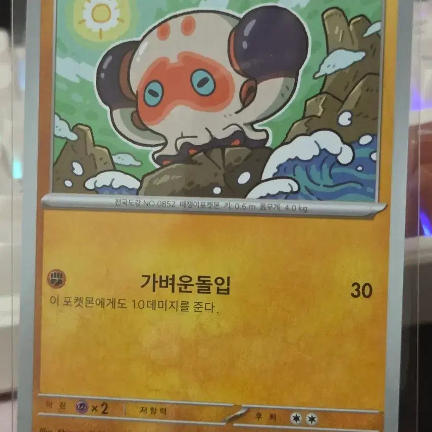 [BUNJANG] Pokemon Card Tettemuno / 포켓몬카드 때때무노