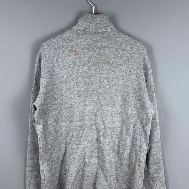 [BUNJANG] Polo Ralph Lauren Grey Half-Zip Sweater (Size M) / 폴로랄프로렌 그레이 하프집업 스웨터 E57
