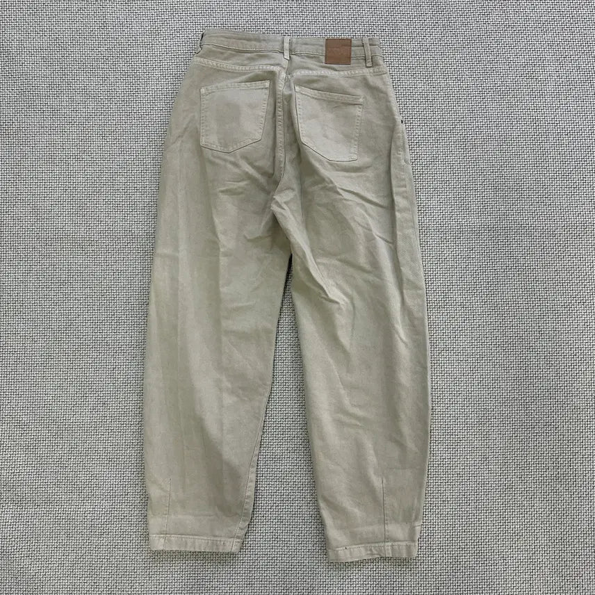 [BUNJANG] Zara Beige Barrel Pants / 36 자라  베이지 배럴 팬츠 0429D